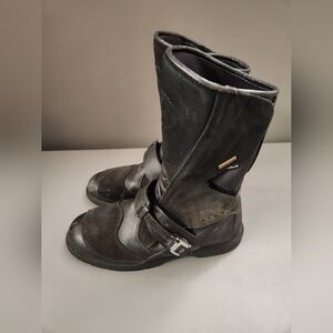 Sidi Canyon Gore-Tex Motorcycle Riding Boots Black Touring Mens 9.5